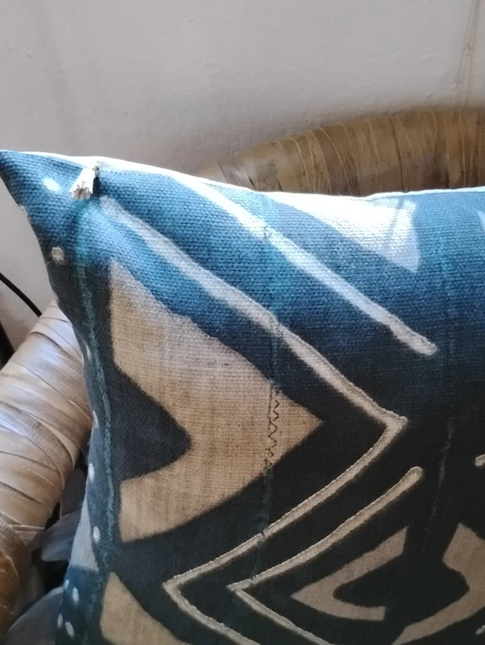 Handmade Designer Indigo Geometric 23